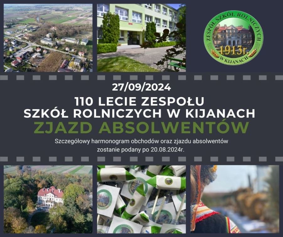 110 lecie zespou szk rolniczych w kijanach zjazd absolwentw